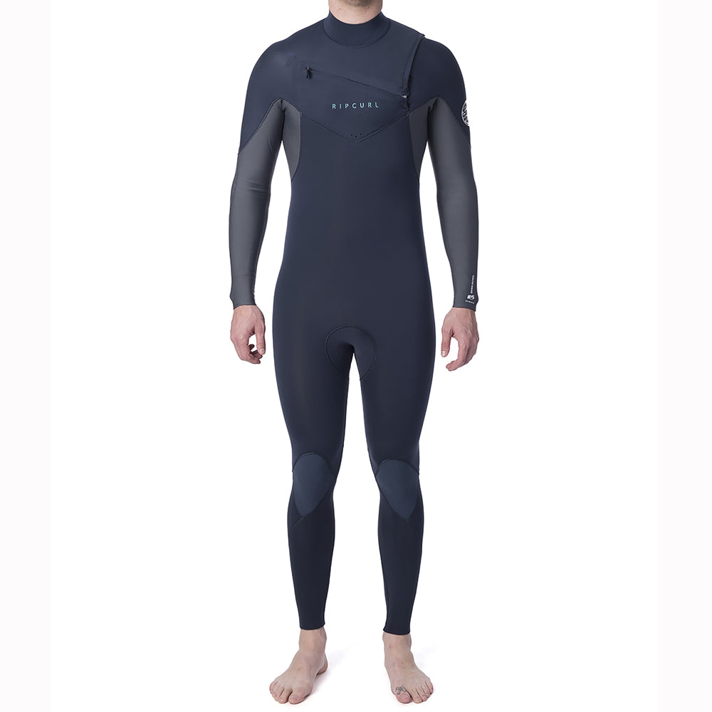 Rip Curl Dawn Patrol 5/3mm Chest Zip Full Wetsuit  - Slate