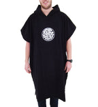 Rip Curl Wettie Black Hooded Changing Towel