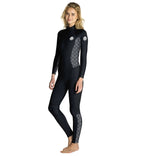 Rip Curl Womens Dawn Patrol 4/3 GBs BZ Wetsuit - Black/white