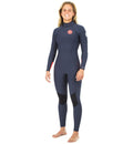 Rip Curl Womens Dawn Patrol 4/3 GB Back Zipped Full Wetsuit-Navy