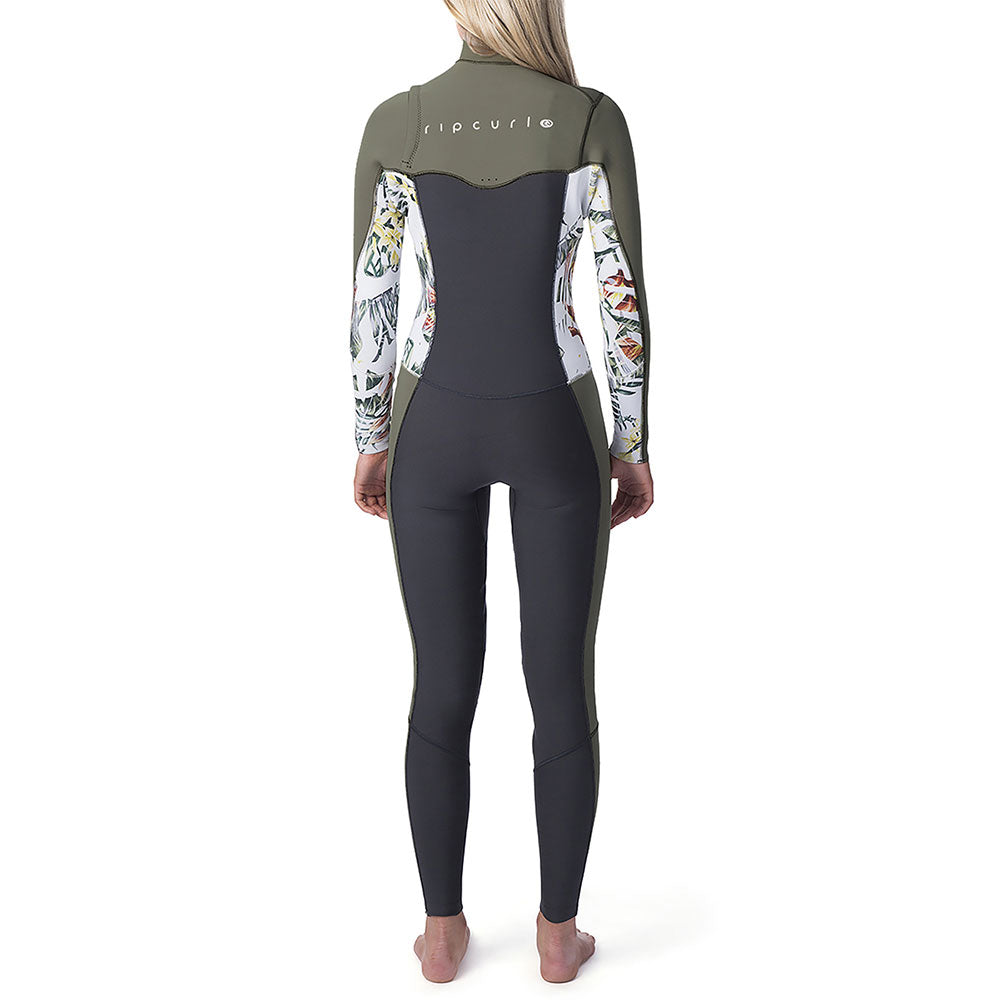 Rip Curl Womens Dawn Patrol 3/2mm Chest Zip Full Wetsuit