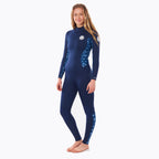 RipCurl Womens Dawn Patrol 3/2mm Back Zip Wetsuit Mid Blue