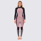 RipCurl Womens Dawn Patrol 3/2mm Back Zip Wetsuit Mid Blue