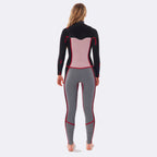 Rip Curl Womens Dawn Patrol 5/3mm Chest Zip Wetsuit  - Charcoal