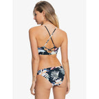 Roxy Printed Beach Classics Crop Top Bikini Set