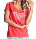 Roxy Bobby Twist Touch of Mex T-Shirt - Hibiscus