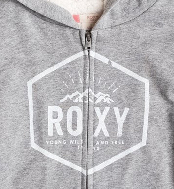 Roxy Girls Memorize Density Zip Up Hoodie