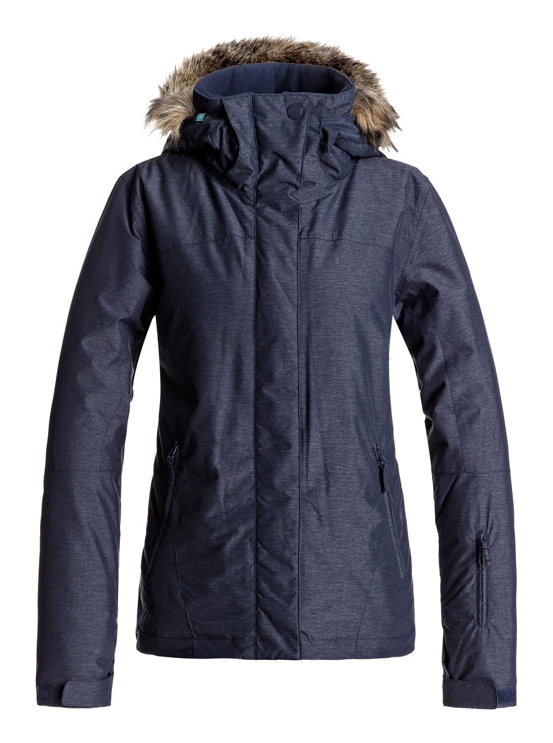 Roxy Jet Ski Solid Snow Jacket Navy Ocean Sports Boardridersguide