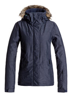 Roxy Jet Ski Solid Snow Jacket Navy