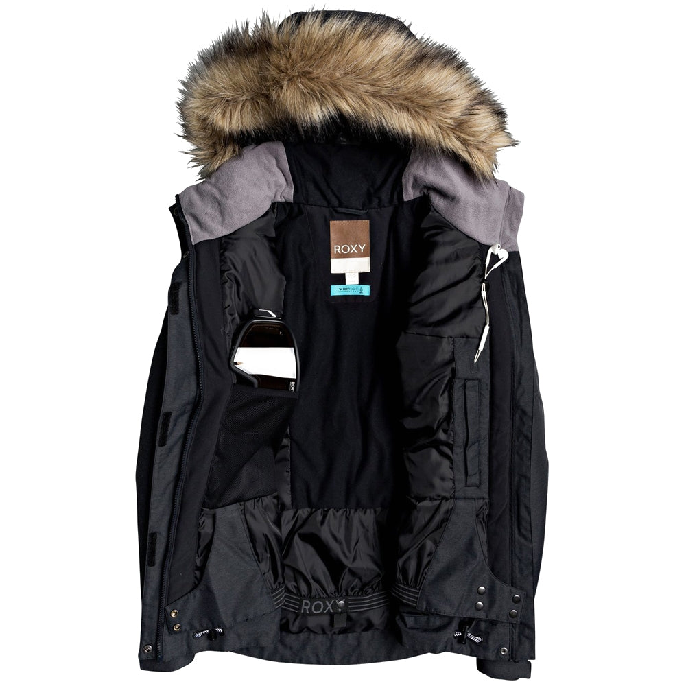 Roxy Meade Snowboard/Ski Jacket - True Black