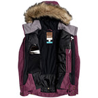 Roxy Meade Snowboard/Ski Jacket - Grape Wine