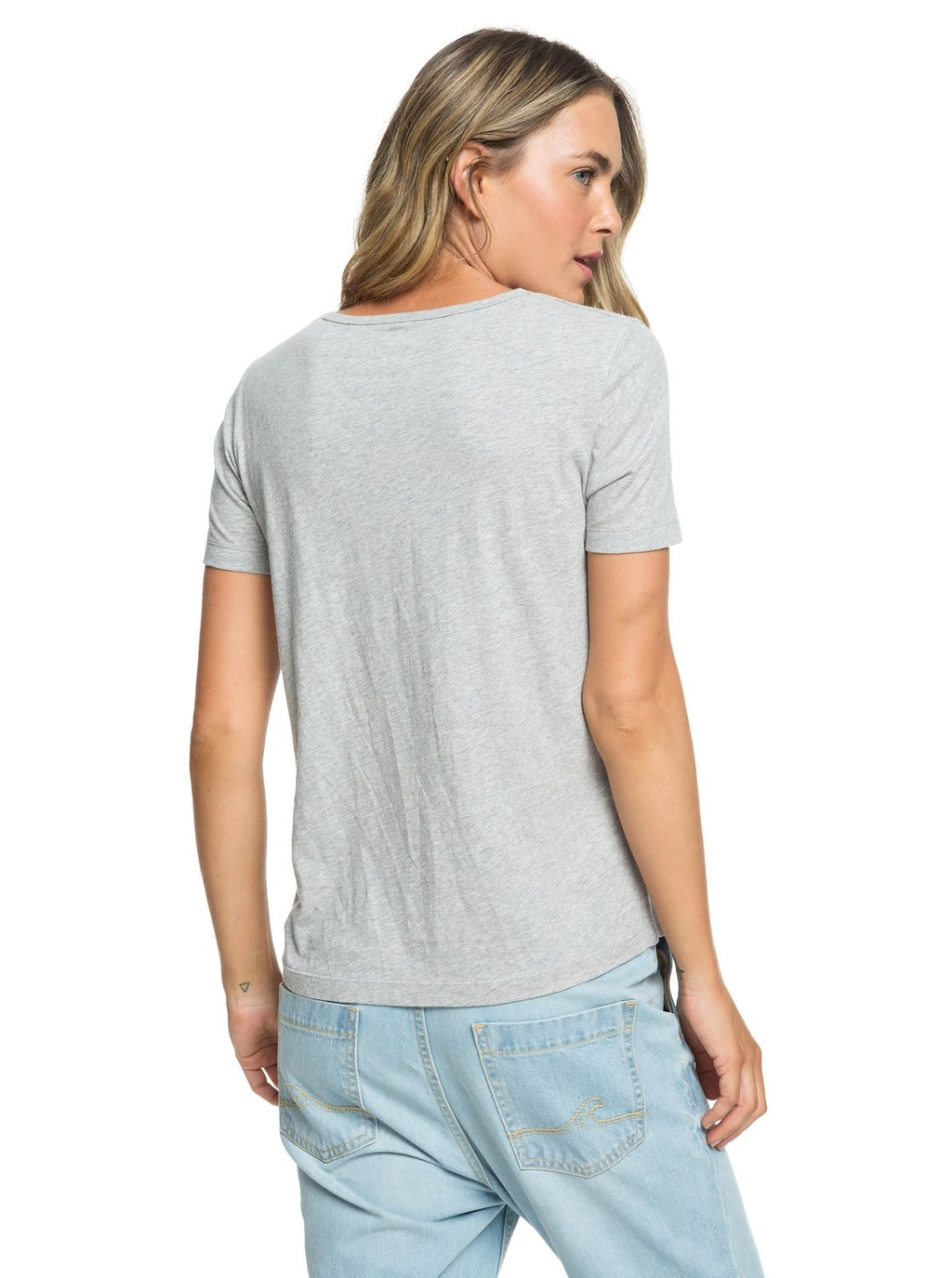 Roxy Red Sunset Short Sleeved T Shirt