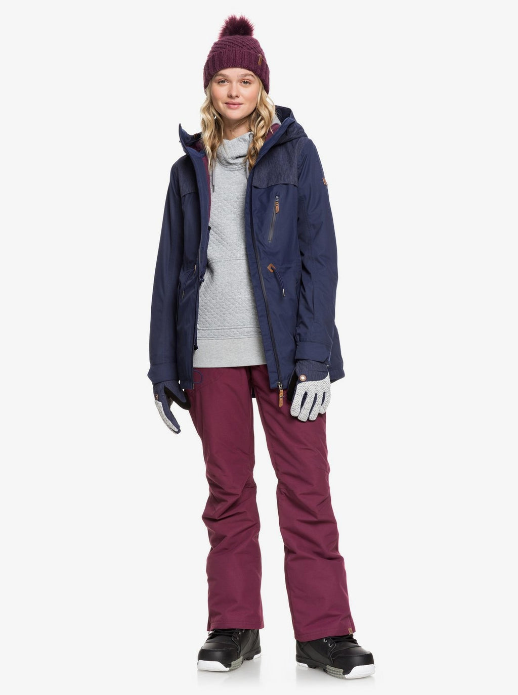 Roxy Stated Snowboard/Ski Jacket - Medieval Blue