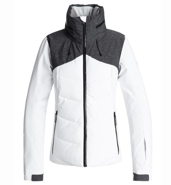 Roxy Flicker Ski/Snowboard Jacket - Bright White