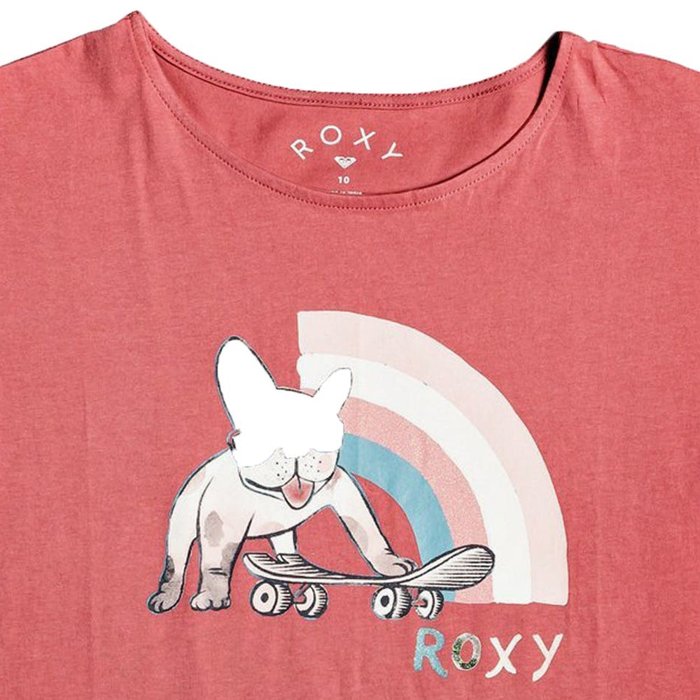 Roxy Girls Boyfriend Short Sleeved T Shirt