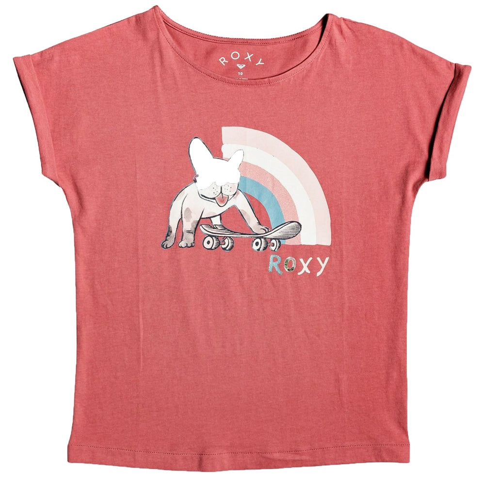Roxy Girls Boyfriend Short Sleeved T Shirt