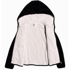 Roxy Girls Silver Water Zipped Hoodie