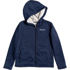 Roxy Girls Super Cosy RG Zipped Sherpa Lined Hoodie