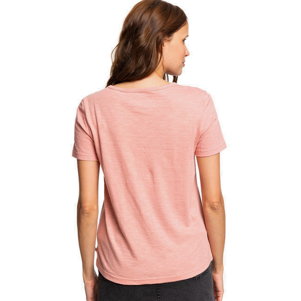 Roxy Red Sunset Corpo Short Sleeved T Shirt