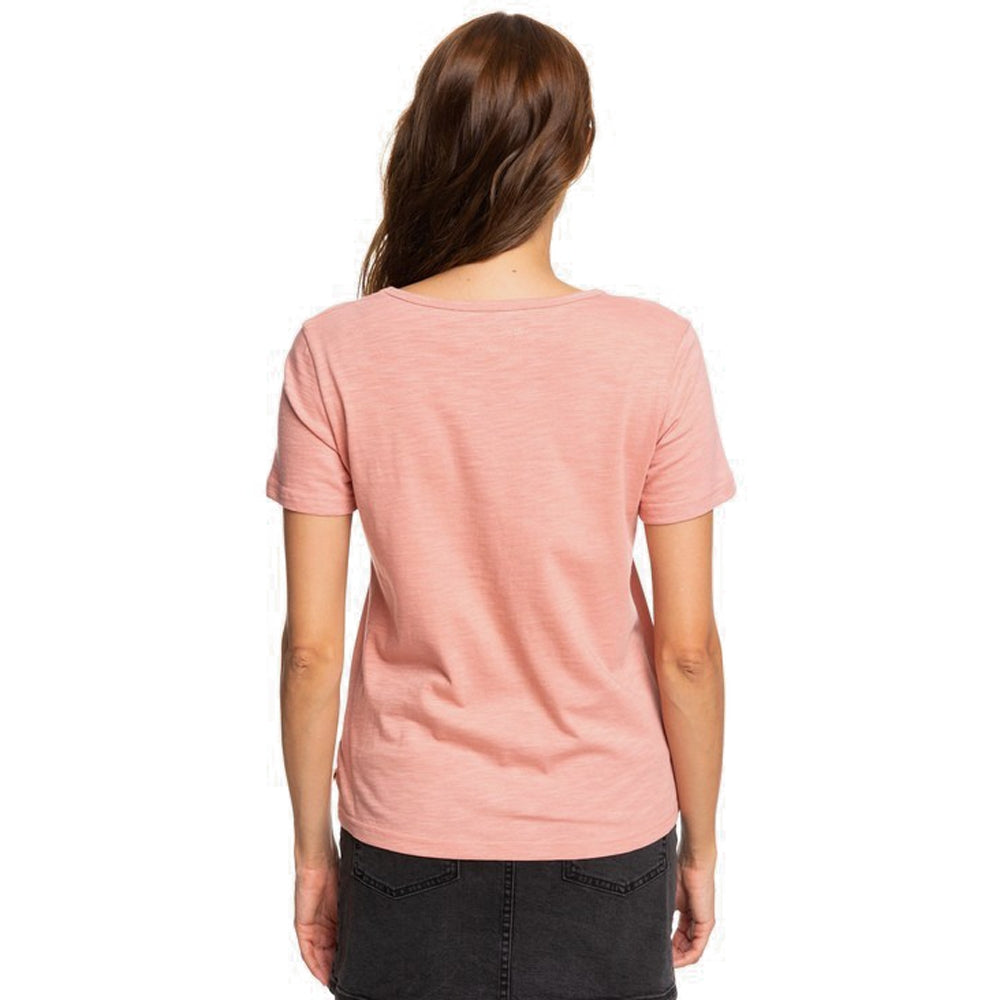 Roxy Red Sunset Short Sleeved T Shirt