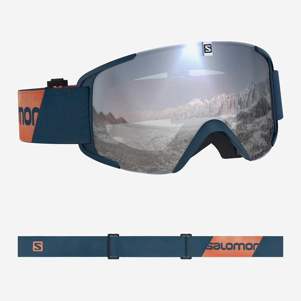 Forekomme Indstilling Mellemøsten Salomon XView Snowboard/Ski Goggles - Moroccan Blue/Super White –  boardridersguide