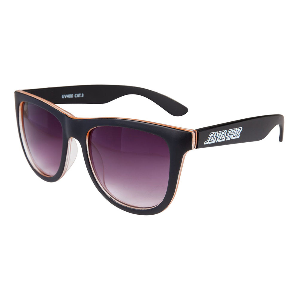 Santa Cruz Bench Sunglasses - Black/Orange