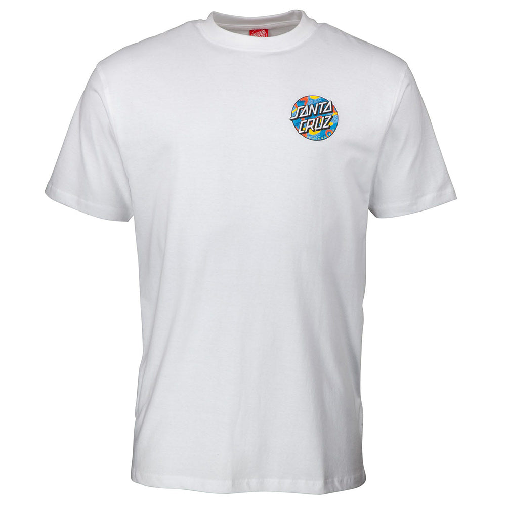 Santa Cruz Primary Dot Short Sleeved T-Shirt