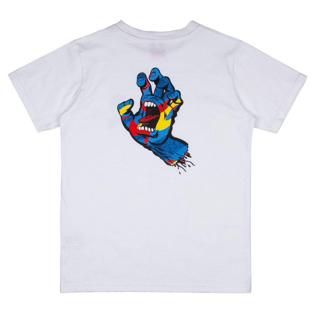 Santa Cruz Youth Primary Hand Short Sleeved T-Shirt
