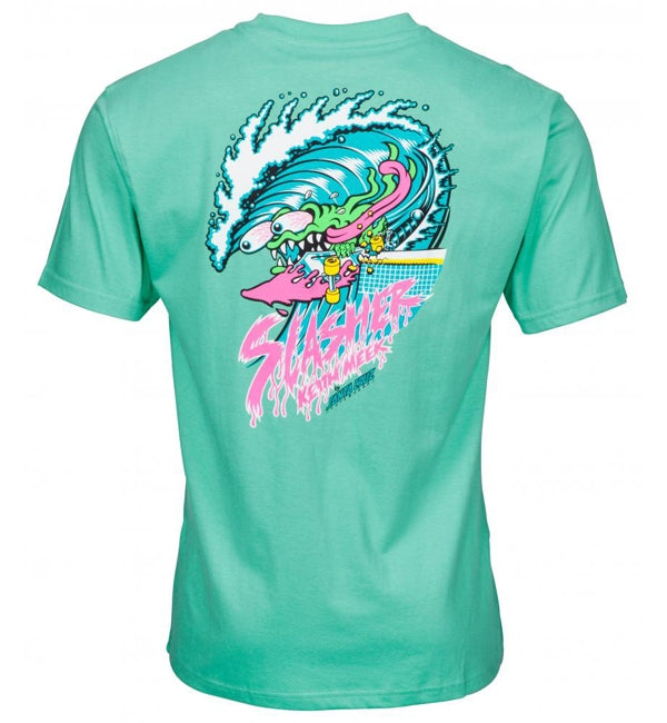 Santa Cruz Wave Slasher Short Sleeved T Shirt