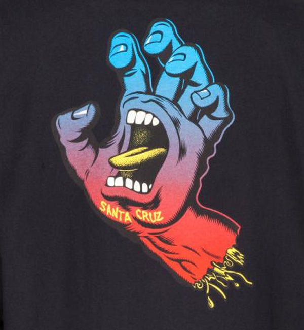 Santa Cruz Youth Fade Hand Short Sleeved T Shirt