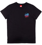 Santa Cruz Youth Fade Hand Short Sleeved T Shirt