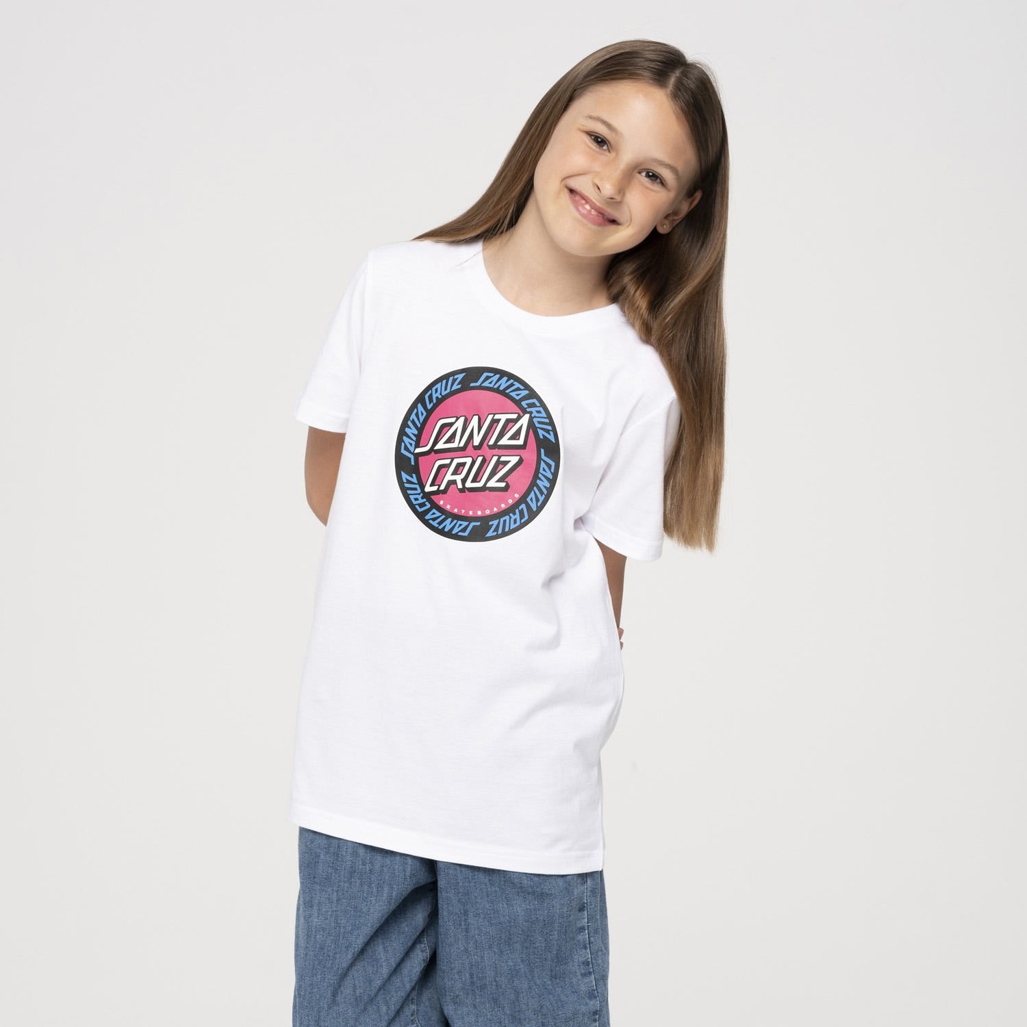 Santa Cruz Youth Outer Ringed Dot T-Shirt