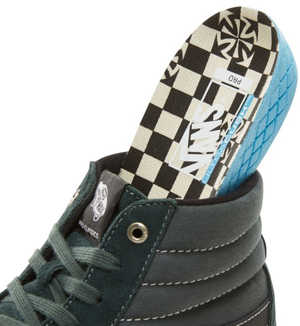 Vans SK8 Hi Pro Skate Shoes Independent Ocean Sports