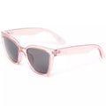 Vans Womens Hip Cat Sunglasses - Translucent Fuchsia Pink/Smoke