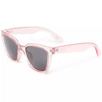Vans Womens Hip Cat Sunglasses - Translucent Fuchsia Pink/Smoke