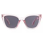 Vans Womens Hip Cat Sunglasses - Translucent Fuchsia Pink/Smoke