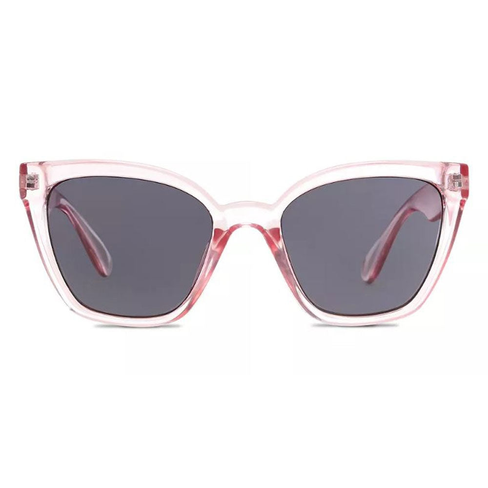 Vans Womens Hip Cat Sunglasses - Translucent Fuchsia Pink/Smoke