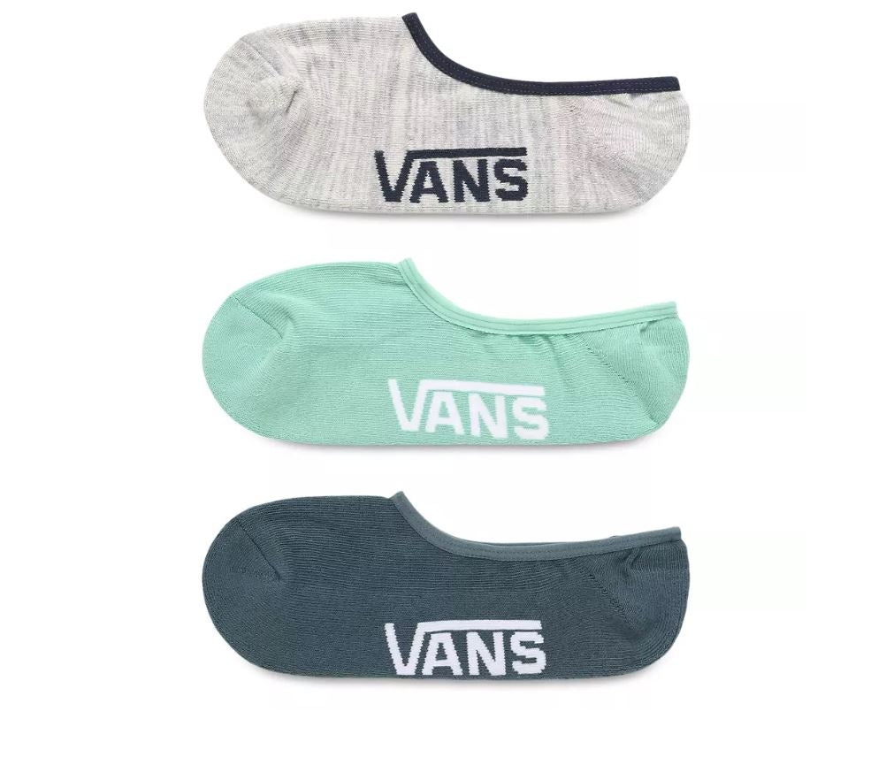 Vans Super No Show 3 Pack Socks - UK 5.5 to 8