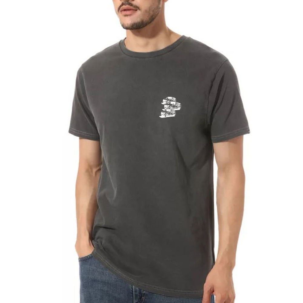 Vans Vintage V66 Short Sleeved T Shirt BLACK L