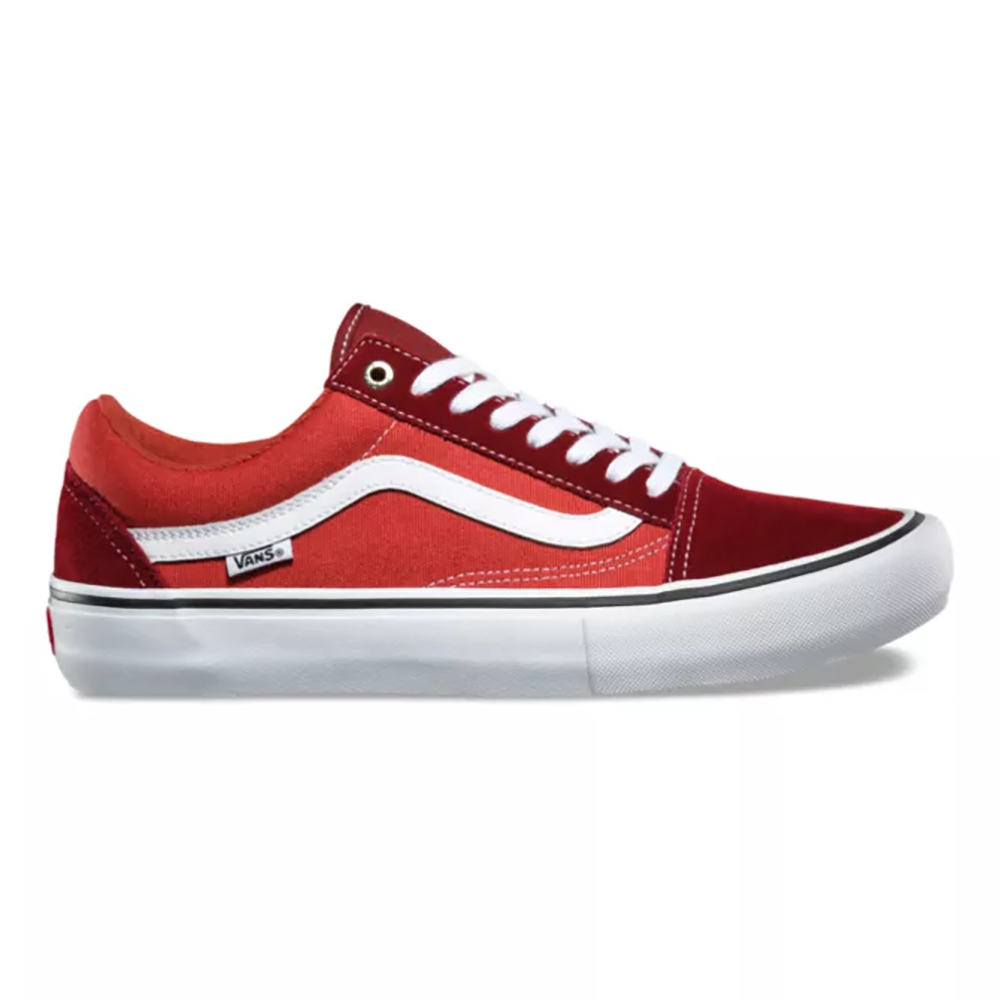 Vans Old Skool Pro Madder Brown / Cinnabar - Skate Shoes