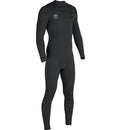 Vissla 7 Seas Power Seam 4/3 Chest Zip Full Wetsuit  - Black
