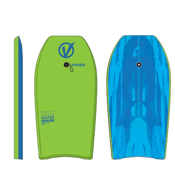 Vision Spark Slick Base 40" Bodyboard