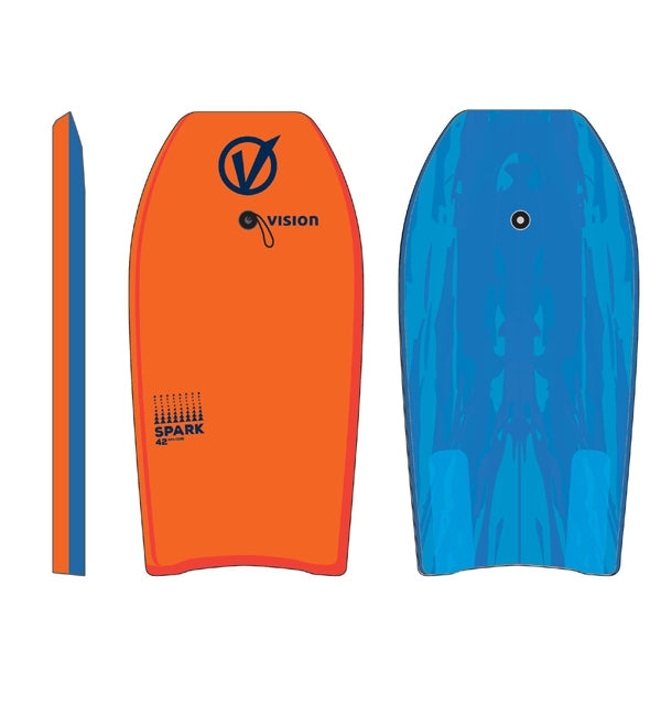 Vision Spark Slick Base 40" Bodyboard