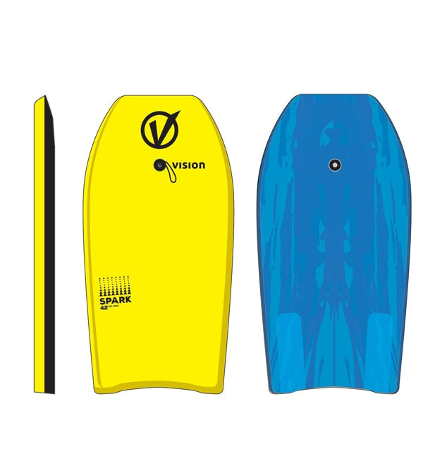 Vision Spark Slick Base 40" Bodyboard