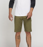 Volcom Frickin Modern Stretch Shorts - Army