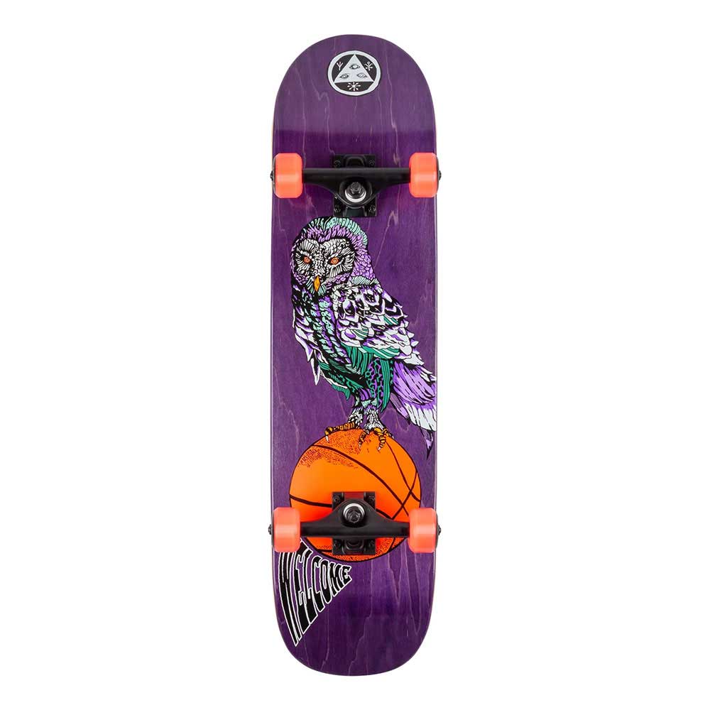 Welcome Hooter Shooter 8" Complete Skateboard