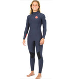Rip Curl Womens Dawn Patrol 5/3 GB Back Zip Full Wetsuit - Navy