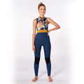 Rip Curl Womens GBomb 1.5mm FZ Sleeveless Long Jane Wetsuit-Navy