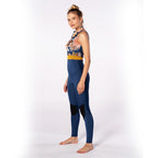 Rip Curl Womens GBomb 1.5mm FZ Sleeveless Long Jane Wetsuit-Navy