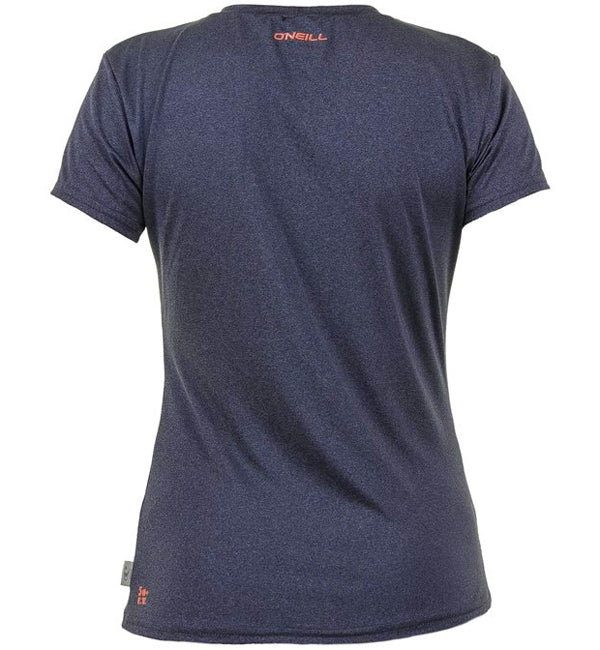 O'Neill Womens Hybrid Short Sleeved Sun Shirt - Black